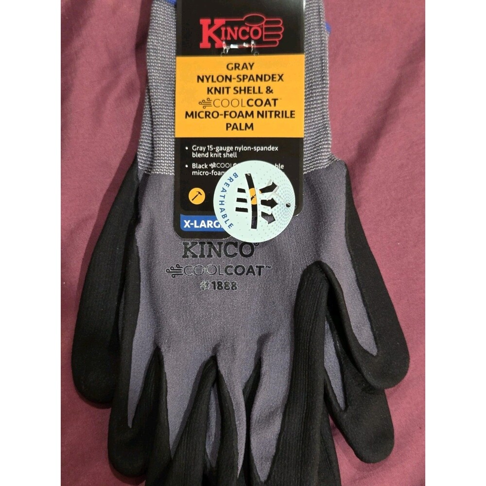 KINCO GLOVES XLARGE Cool Coat 1888